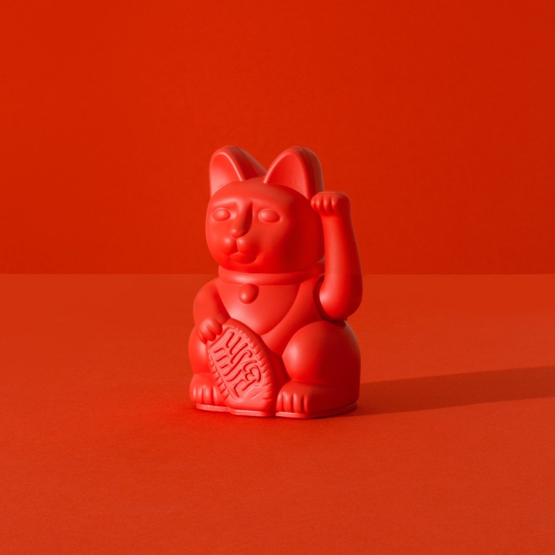 Mini Lucky cat rouge