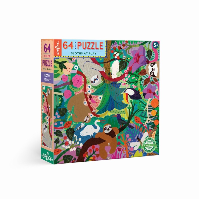 Puzzle Paresseux 64 pièces