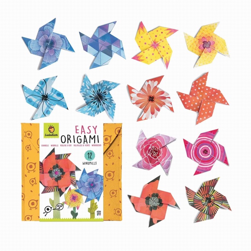 Kit origami Moulin à vent