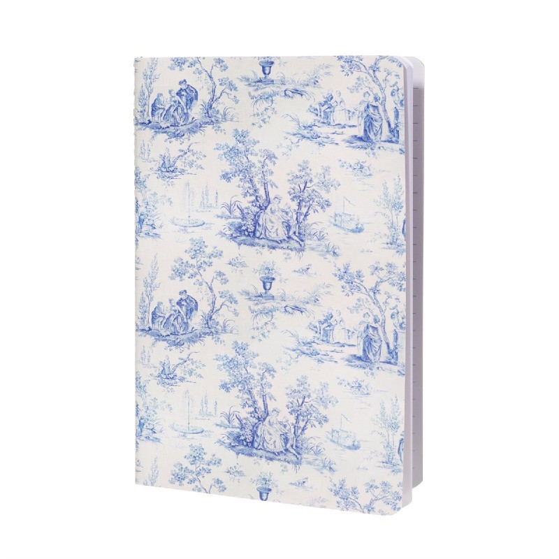 Carnet A5 Toile de jouy