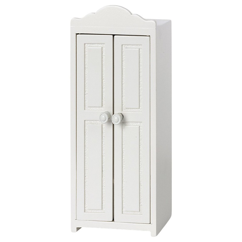 Armoire blanche en bois...