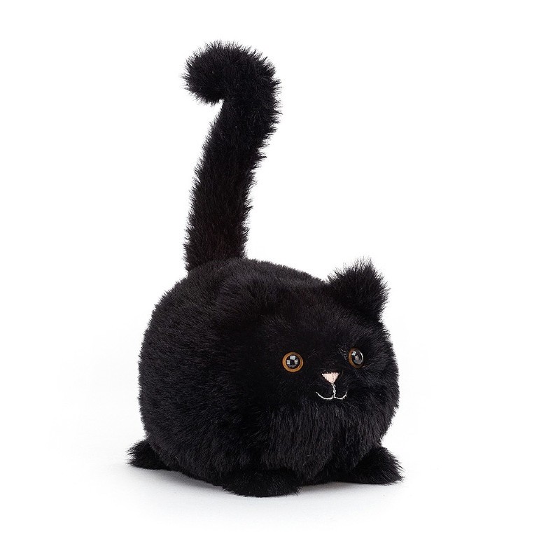 Peluche chaton noir