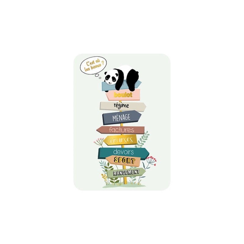 Carte postale "C'est où les...