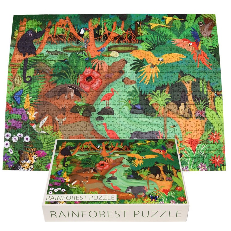 Puzzle Forêt tropicale 1000...
