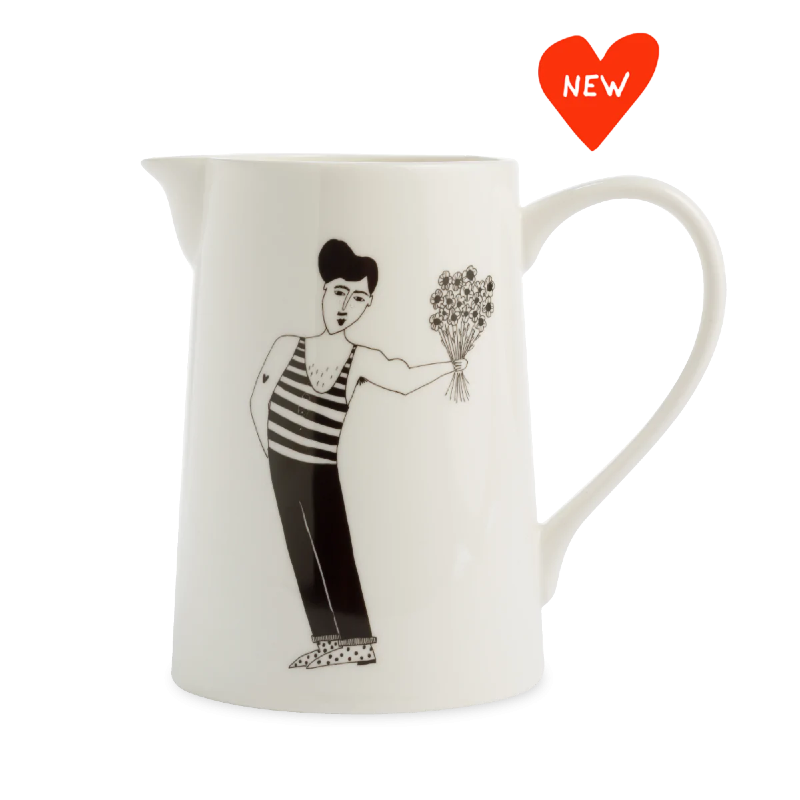 Pichet en porcelaine...
