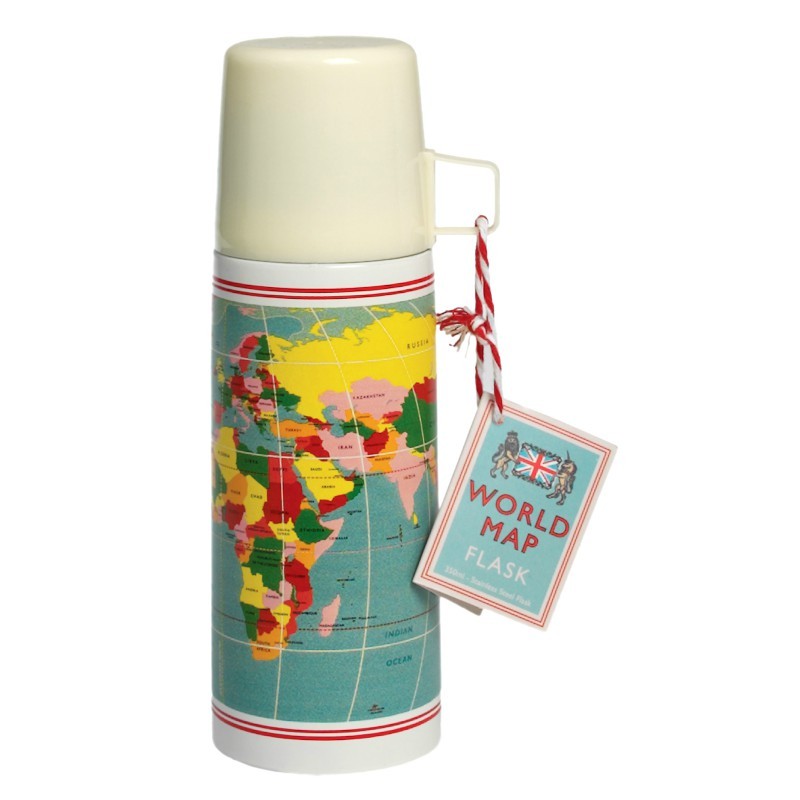 Thermos Carte du monde