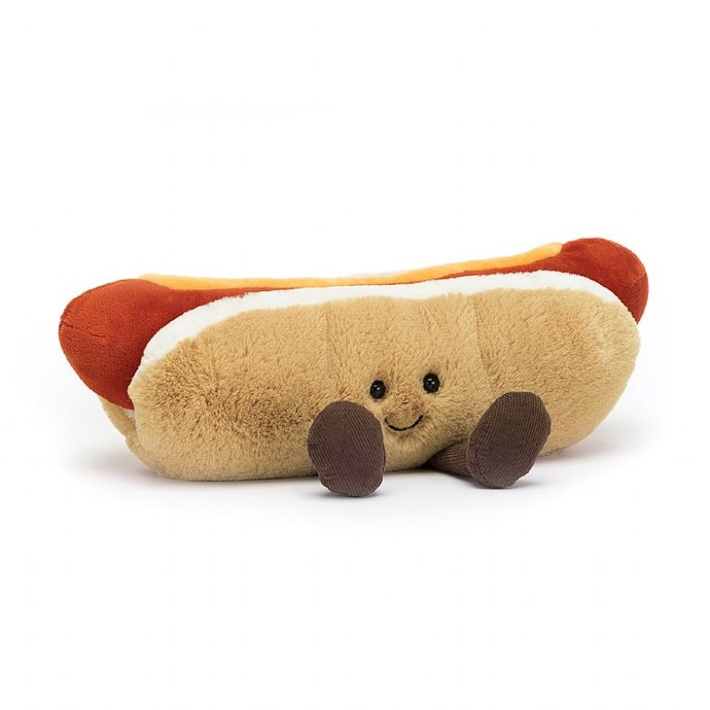 Peluche amuseable hot dog...
