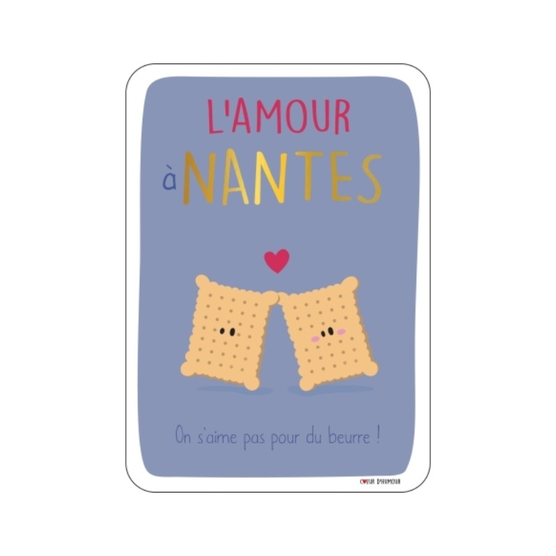 Carte L'amour à Nantes