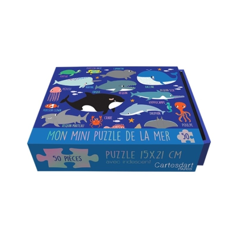 Mini puzzle 50 pièces - La Mer