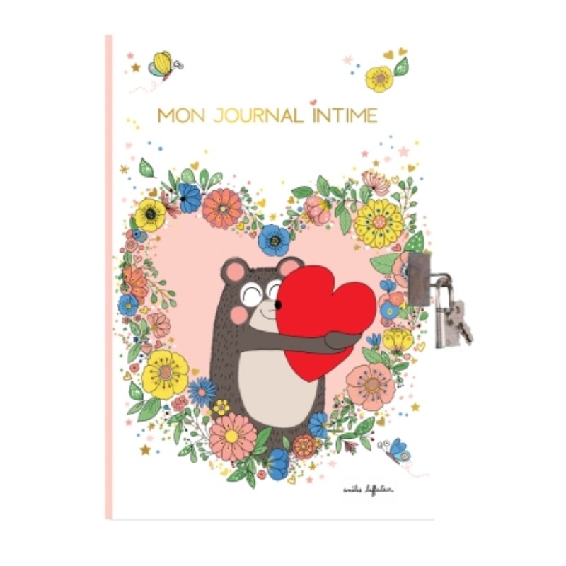 Journal intime Hérisson coeur