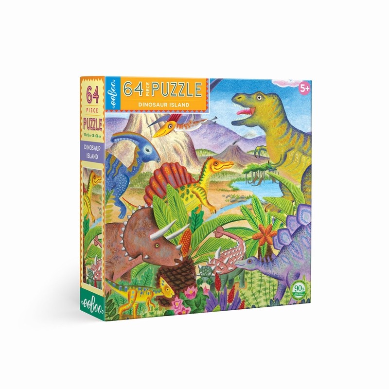 Puzzle Dino - 64 pièces