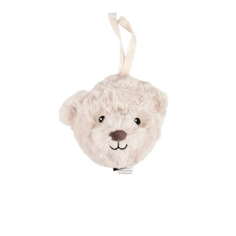 1 Pièce Pendentif En Peluche Petit Loup Blanc Cub 12cm, Accessoire