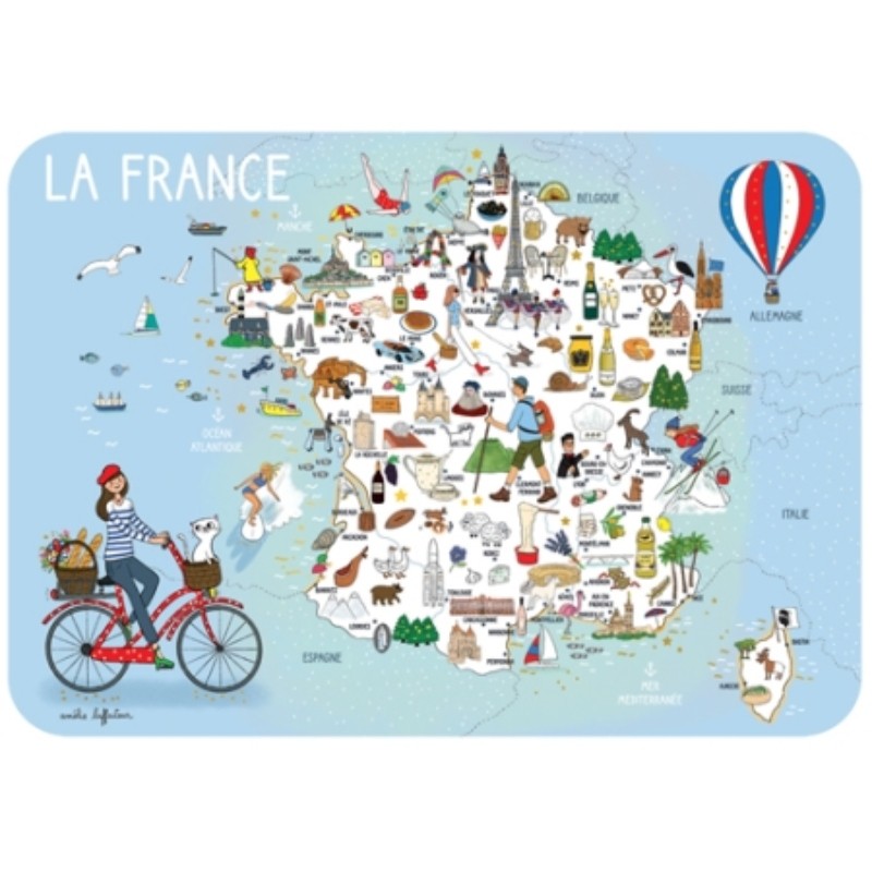 Carte La France