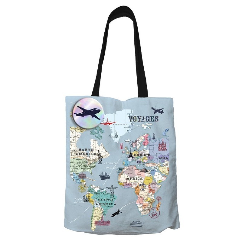 Sac tote bag Voyages