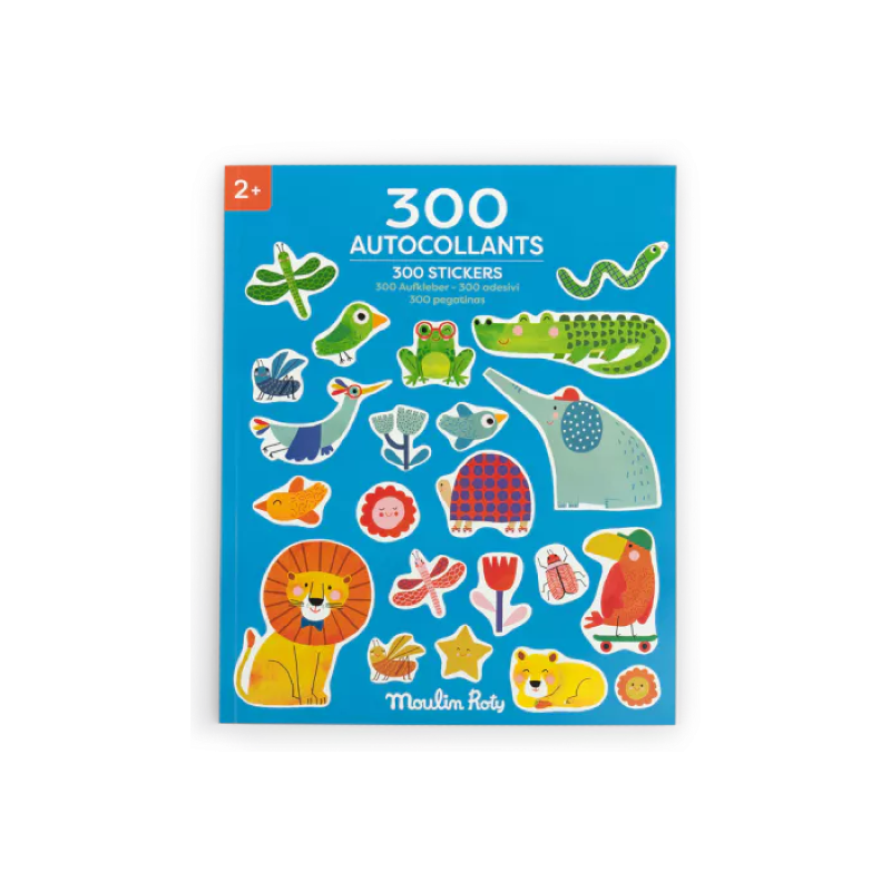 300 stickers - Les Toupitis