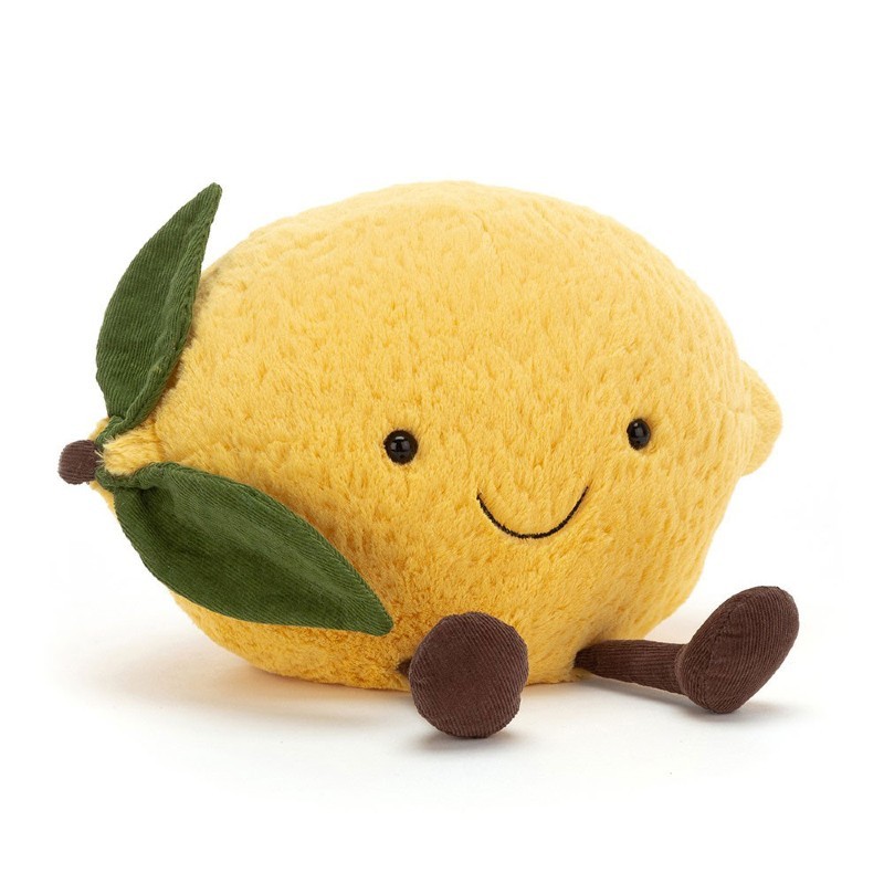 Peluche amuseable citron