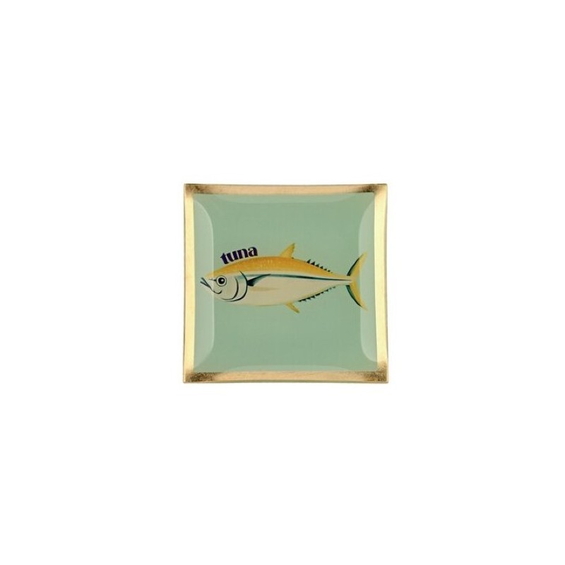 Assiette carrée - Thon