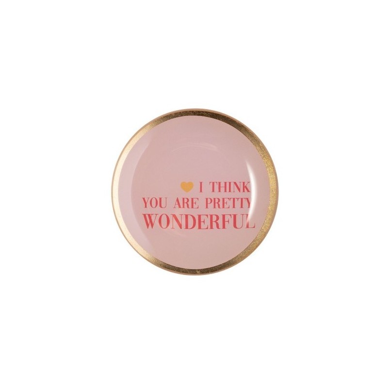 Assiette ronde - Wonderful