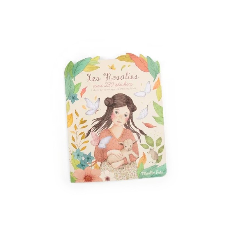 Cahier stickers - Les rosalies