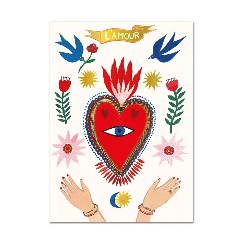 Carnet A5 Ex voto amour