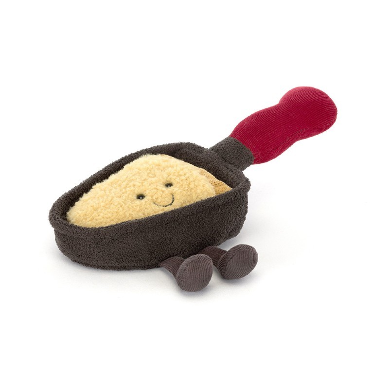 Peluche amuseable raclette