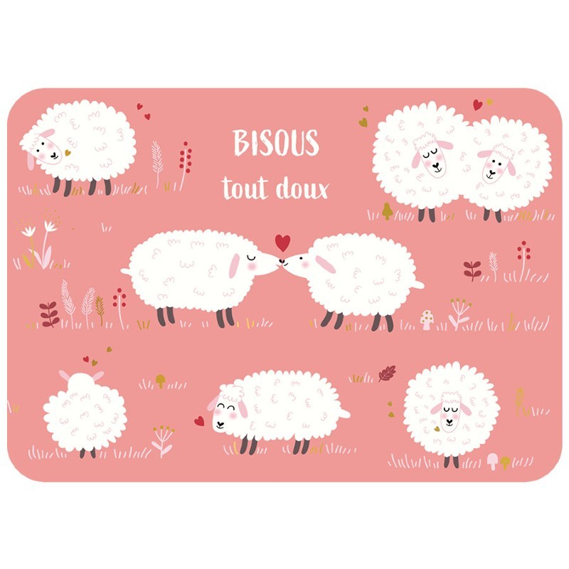 Carte postale Tout doux