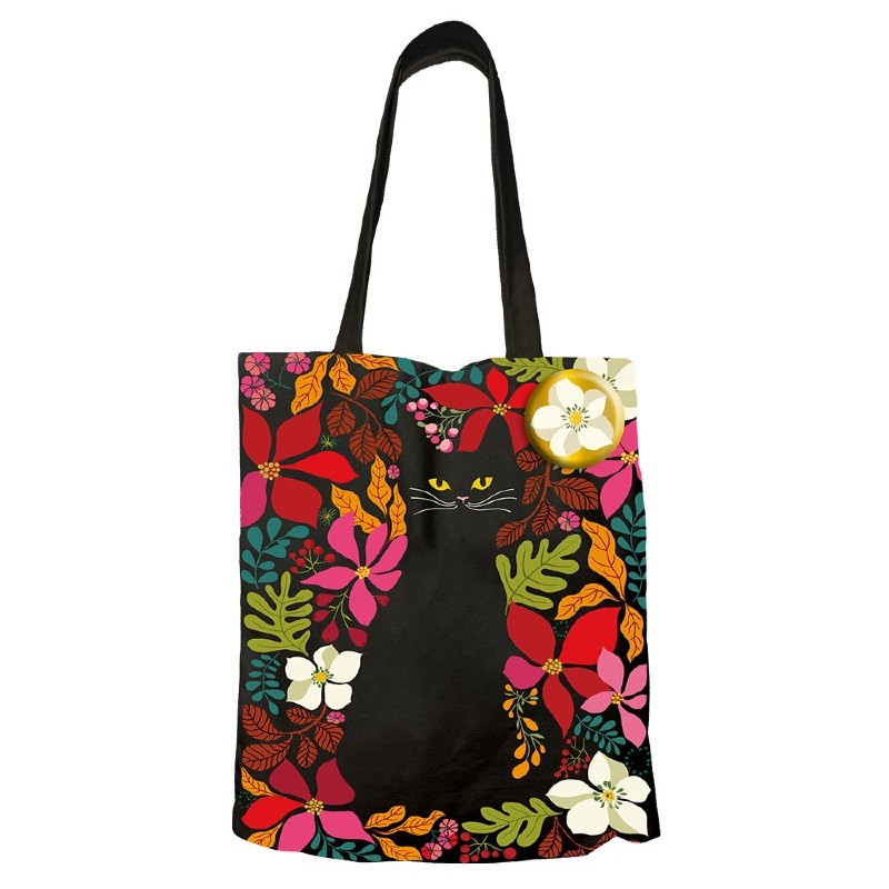 Sac tote bag Chat noir