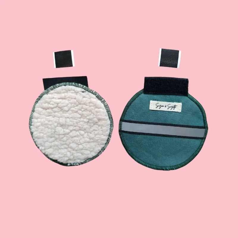 Cache oreille - Ethnique vert