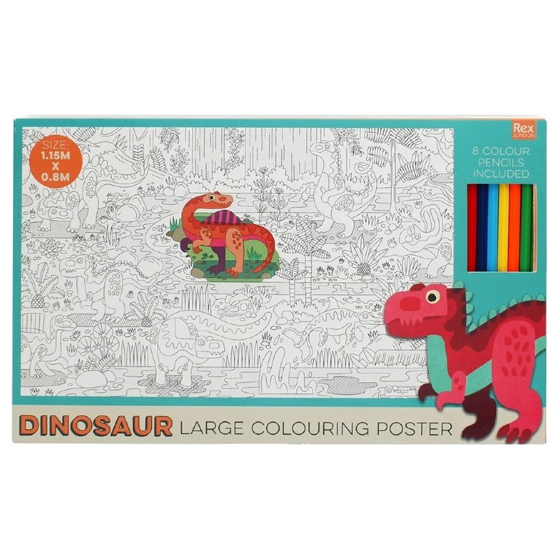 Poster géant à colorier -...