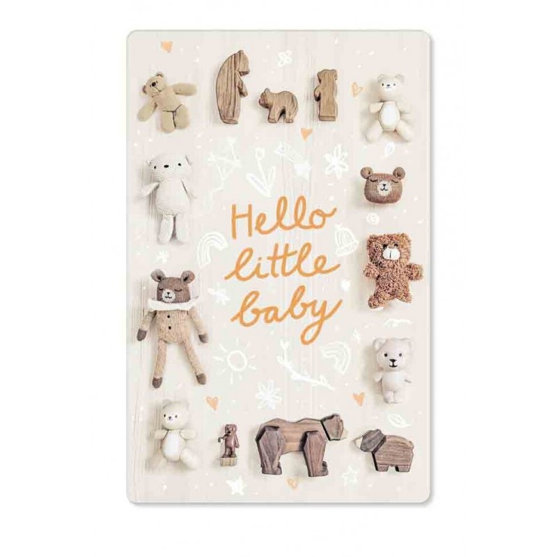 Carte postale kind - Hello...