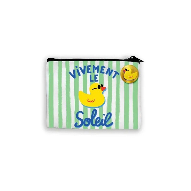 Porte monnaie - Soleil
