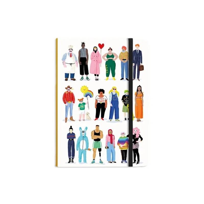 Carnet A6 avec élastique...