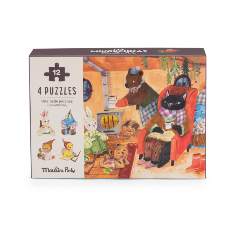 4 mini puzzles - Une belle...