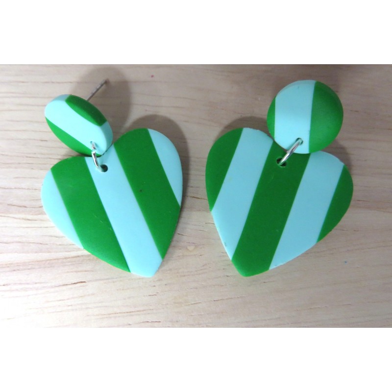 Boucles d'oreilles - Coeur...