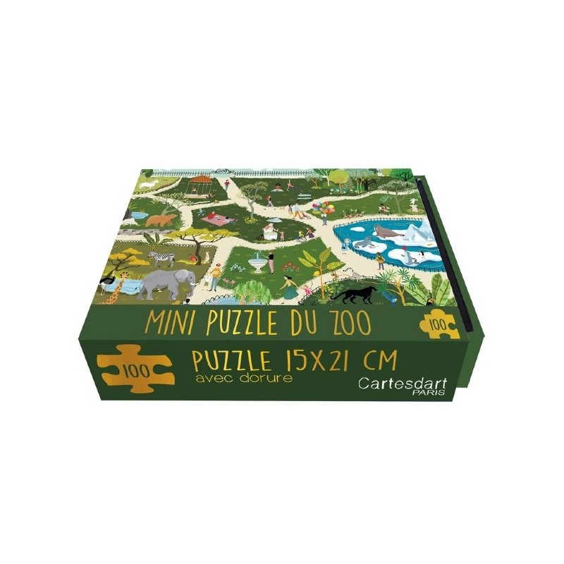 Mini puzzle 50 pièces - Zoo