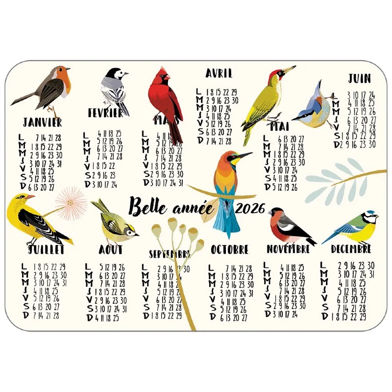 Carte de voeux - Calendrier...