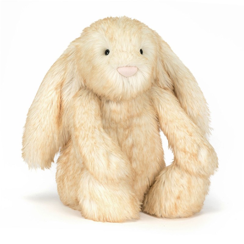 Peluche lapin géant beige