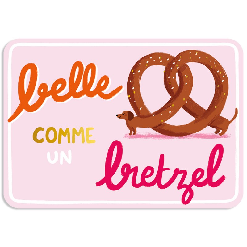 Carte postale - Belle comme...