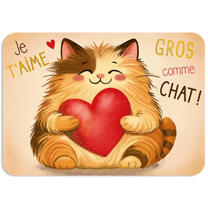 Carte postale - Gros comme...