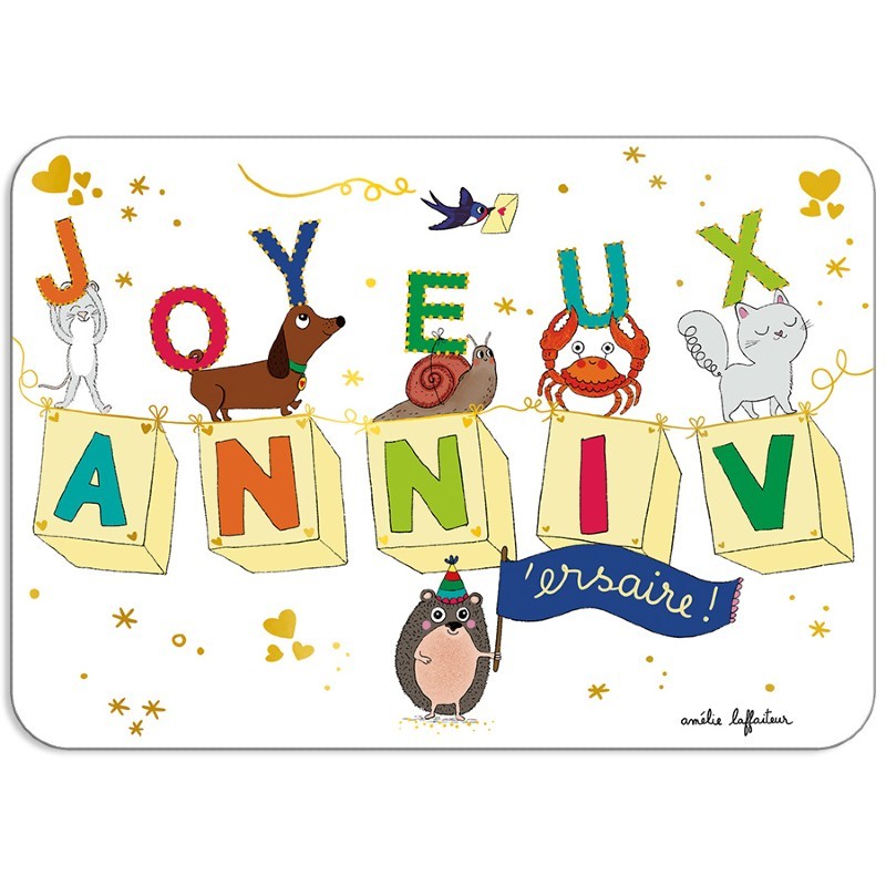 Carte postale - Joyeux...