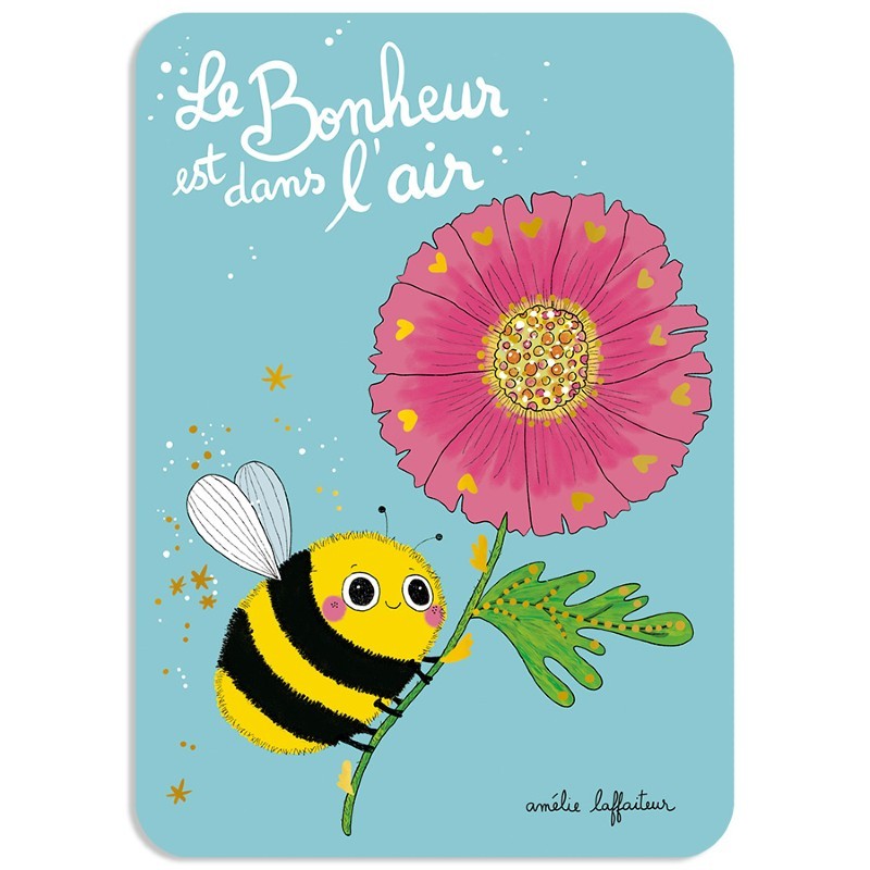 Carte postale - Bonheur...