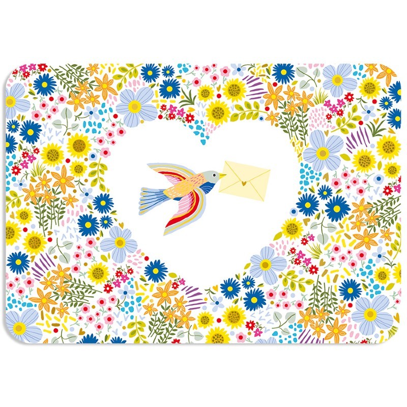 Carte postale - De tout coeur