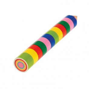Une jolie gomme colorée en forme de crayon de la marque Rex London
