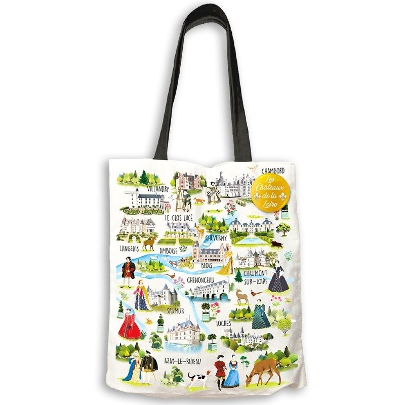 Sac tote bag Châteaux de la...
