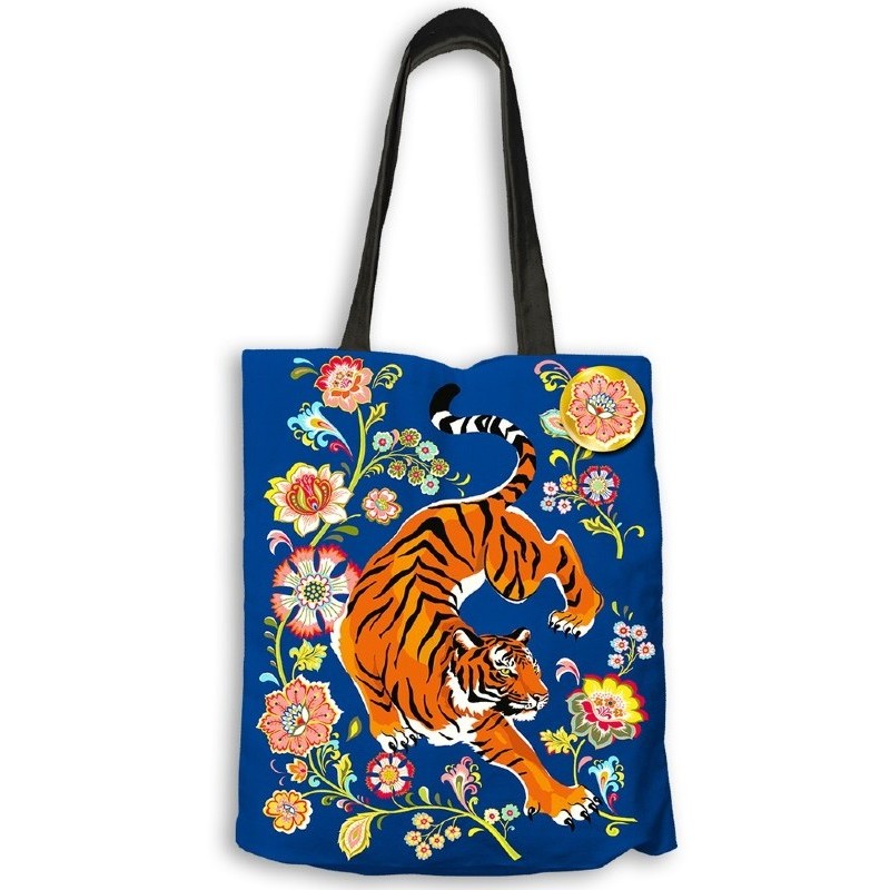 Sac tote bag Tigre Royal