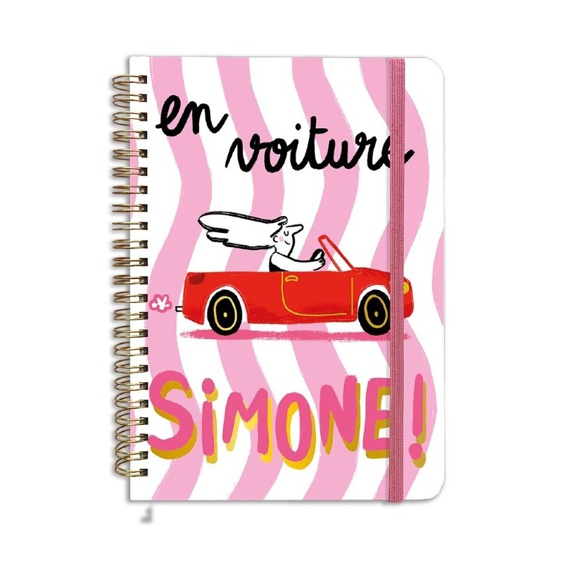 Carnet A5 rigide à spirales...