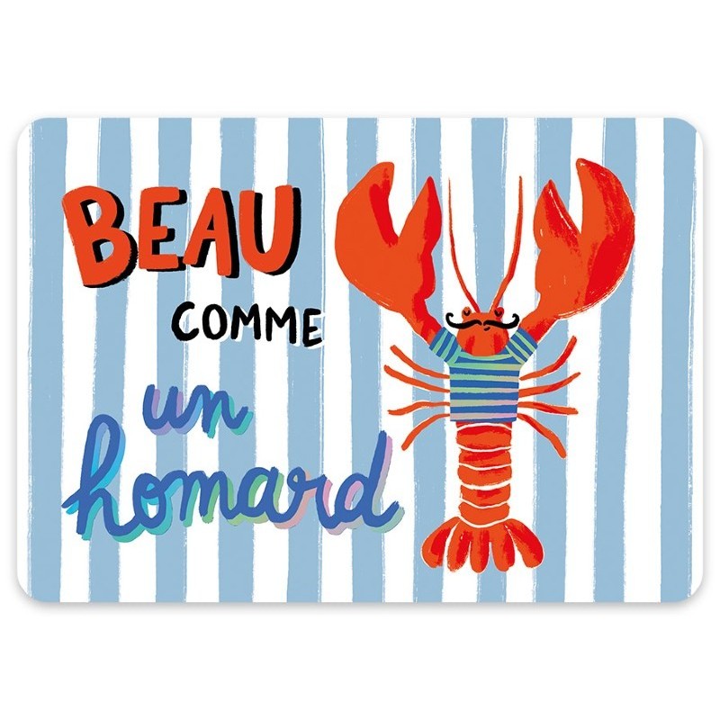 Set de table Beau comme un...