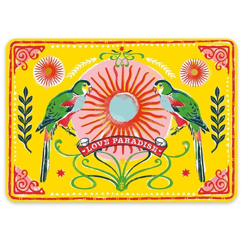 Set de table Perroquets
