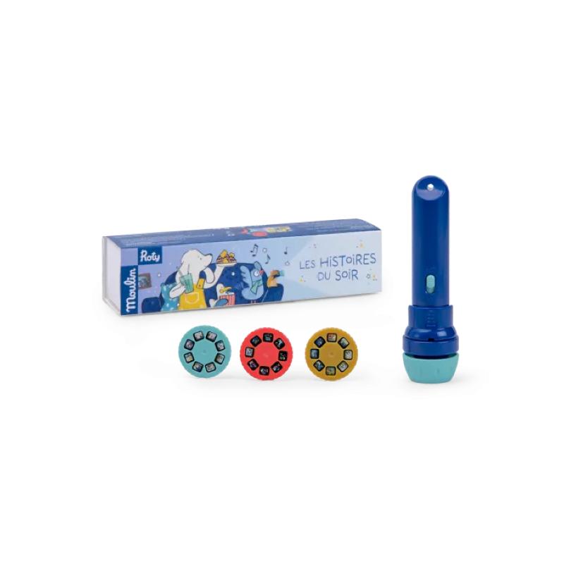 Lampe à histoire - Puce et...