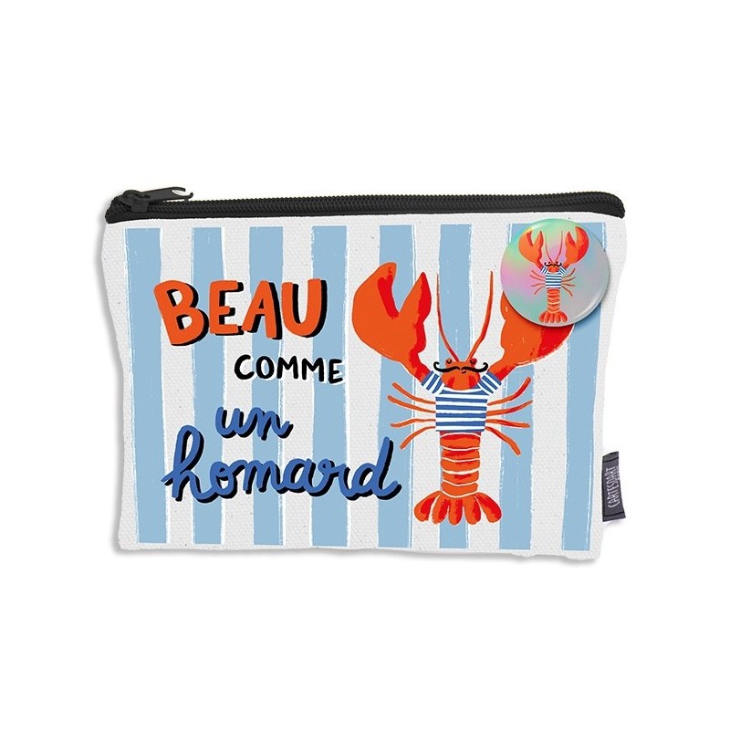 Trousse et badge - Beau...